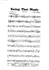 scarica la spartito per fisarmonica Swing That Music (Arrangement : Jimmy Dale) (Orchestration Complète) (Fox-Trot) in formato PDF