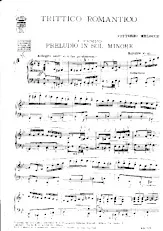 télécharger la partition d'accordéon Trittico Romantico (Preludio In Sol Minore / Pagina Intima / Scherzo) (Accordéon) au format PDF