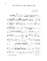 descargar la partitura para acordeón Le paso du bal musette en formato PDF