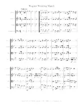 télécharger la partition d'accordéon Wedding March  / Mars de mariage / (String : Violin I / Violin II / Viola / Violoncello) au format PDF