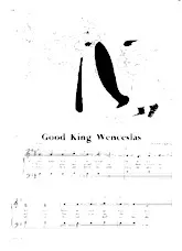 télécharger la partition d'accordéon Good King Wenceslas (Chant de Noël) au format PDF