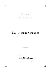 scarica la spartito per fisarmonica La Cucaracha (Arrangement : Yury  Pronin) (Cha Cha) (Accordéon) in formato PDF