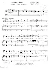 download the accordion score Medley (The joys of Christmas, Deck the Halls, O little town of Bethlehem, The first Noël) (ArMilt Okum, Robert Corman & C C Carter) (Chant : Harry Belafonte) (Chants de Noël)rangement : in PDF format