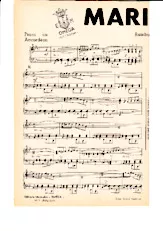 download the accordion score Marinette (Rumba-Boléro) in PDF format