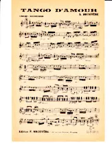 scarica la spartito per fisarmonica Tango d'amour in formato PDF