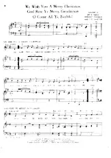 scarica la spartito per fisarmonica Medley (We wish you a merry Christmas, God rest ye merry Gentlemen & O come all ye faithful) (Arrangement : Milt Okum, Robert Corman & C C Carter) (Chant : Harry Belafonte) (Chant de Noël) in formato PDF