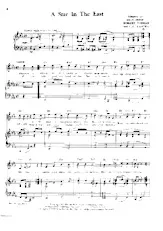 télécharger la partition d'accordéon A star in the east (Arrangement : Milt Okum, Robert Corman & C C Carter) (Chant : Harry Belafonte) (Chant de Noël) au format PDF