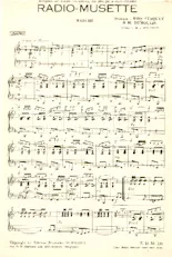 descargar la partitura para acordeón Radio Musette (Arrangement : Guy Douvrin) (Orchestration) (Marche) en formato PDF