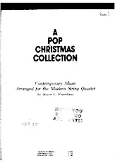 télécharger la partition d'accordéon A Pop Christmas collection / Contemporary Music (Arranged for The Modern String Quartet by : Steven L Rosenhaus) (7 Titres) au format PDF