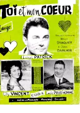 télécharger la partition d'accordéon Toi et mon cœur (Chant : Lionel Patrick / Lily Vincent) (Tango) au format PDF