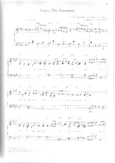 télécharger la partition d'accordéon Frosty the Snowman (Arrangement : Carsten Gerlitz) (Chant de Noël) au format PDF