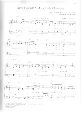 télécharger la partition d'accordéon Have yourself a merry little Christmas  (Arrangement : Carsten Gerlitz) (Chant de Noël) au format PDF
