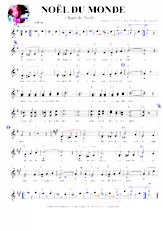 descargar la partitura para acordeón ﻿Noël du monde en formato PDF