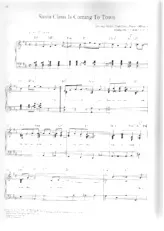 télécharger la partition d'accordéon Santa Claus is coming to town (Arrangement : Carsten Gerlitz) (Chant de Noël) au format PDF
