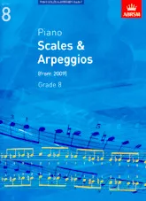 télécharger la partition d'accordéon Piano Scales and Arpeggios / From 2009 (Grade 8) au format PDF
