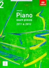 télécharger la partition d'accordéon Selected Piano exam pieces (2011 & 2012) (Grade 2) au format PDF