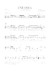 download the accordion score Une java in PDF format