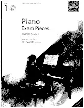 télécharger la partition d'accordéon Piano Exam Pieces (Selected from the 2017 & 2018 Syllabus) (Grade 1) au format PDF