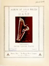 download the accordion score Album Of Solo Pieces For The Harp / Compiled and edited by : Annie Louise David) (Volume I / Volume II) in PDF format