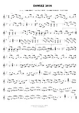 download the accordion score Dansez Java in PDF format