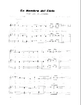 télécharger la partition d'accordéon Pray give us kodging (En Nombre del Cielo) (Arrangement : Walter Ehret & George K Evans) (Chant de Noël) au format PDF