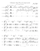 télécharger la partition d'accordéon Ultimate Star Wars Compliation (For Trumpet Quartet) (Arrangement : Teddy Mason) au format PDF