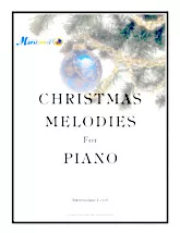 télécharger la partition d'accordéon Christmas Melodies For Piano (12 Titres) au format PDF
