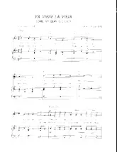 download the accordion score Come, my dear old lady (Ya vienne la vieja) (Arrangement : Walter Ehret & George K Evans) (Chant de Noël) in PDF format