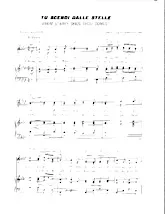télécharger la partition d'accordéon From starry skies Thou comest (Tu scendi dalle stelle) (Arrangement : Walter Ehret & George K Evans) (Chant de Noël) au format PDF