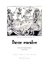 download the accordion score Danse Macabre (For Organ + Four Hands + with Pedals) (Arrangement : David Cameron) in PDF format