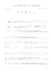 télécharger la partition d'accordéon Les échevins de Nantes (Chant : Tri Yann) (Folklore Breton)  au format PDF
