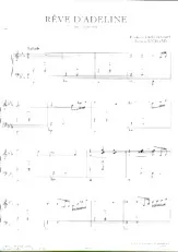 scarica la spartito per fisarmonica Rêve d'Adeline (Ballade) in formato PDF