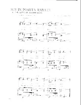télécharger la partition d'accordéon At the gates of Heaven above (Sus în poarta raiului) (Arrangement : Walter Ehret & George K Evans) (Chant de Noël) au format PDF