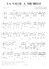 descargar la partitura para acordeón La valse à Michèle en formato PDF