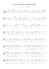 download the accordion score La java des Gavroches in PDF format