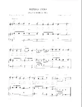 télécharger la partition d'accordéon Only a manger bed (Mizerna cicha) (Arrangement : Walter Ehret & George K Evans) (Chant de Noël) au format PDF