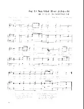 télécharger la partition d'accordéon I am so glad on Christmas eve (Jeg er saa glad Hver Julukveld) (Arrangement : Walter Ehret & George K Evans) (Chant de Noël) au format PDF