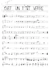 download the accordion score chef un p'tit verre (Arrangement : Toufi) in PDF format