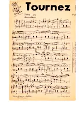 download the accordion score Tournez ma belle (valse) in PDF format