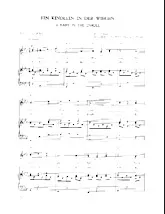 scarica la spartito per fisarmonica A baby in the craddle (Ein Kindlein in der Wiegen) (Arrangement : Walter Ehret & George K Evans) (Chant de Noël) in formato PDF