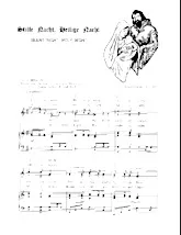 scarica la spartito per fisarmonica Silent night, Holy night (Stille Nacht, heilige Nacht) (Arrangement : Walter Ehret & George K Evans) (Chant de Noël) in formato PDF