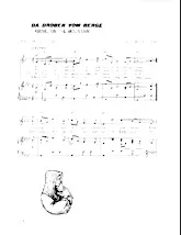 télécharger la partition d'accordéon Above, on the mountain (Da droben vom berge) (Arrangement : Walter Ehret & George K Evans) (Chant de Noël) au format PDF
