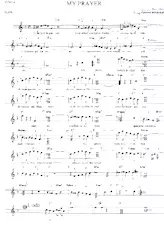 download the accordion score Ma prière (My Prayer) (Arrangement : Gérard Merson) (Slow) in PDF format