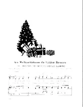télécharger la partition d'accordéon Am Weihnachtsbaum die Lichter Brennen (The Christmas tree with its candles gleaming) (Arrangement : Walter Ehret & George K Evans) (Chant de Noël) au format PDF