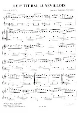 télécharger la partition d'accordéon Le p'tit bal Lunévillois (Valse Musette) au format PDF