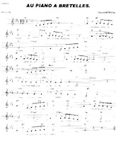 download the accordion score Au piano à bretelles in PDF format