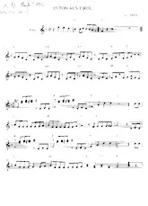 download the accordion score Anton aus tirol in PDF format