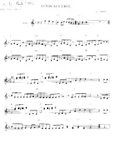 descargar la partitura para acordeón Anton aus tirol en formato PDF