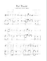 télécharger la partition d'accordéon Noël Nouvelet (Christmas comes anew) (Arrangement : Walter Ehret & George K Evans) (Chant de Noël) au format PDF