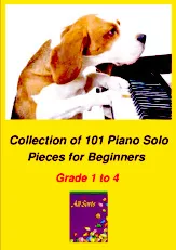 download the accordion score Collection of 101 Piano Solo / Pieces for Beginners (Grade 1 To 4) (Piano All Sorts) in PDF format